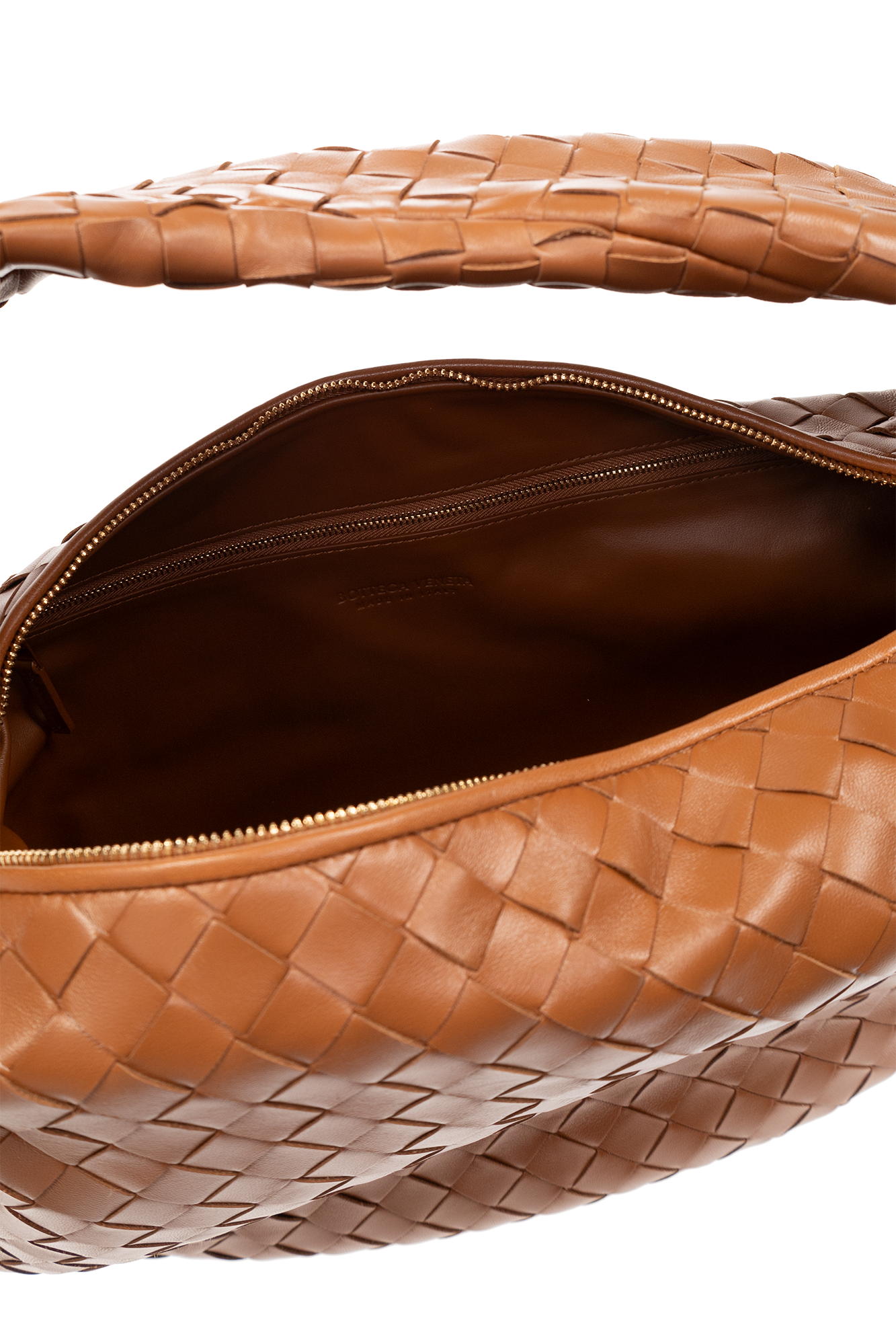 BOTTEGA VENETA Intrecciato Leather Shoulder Dark Navy Bag BOTTEGA VENETA Intrecciato Leather Shoulder Dark Navy Bag